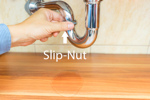 Illustration of a slip nut