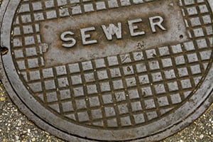 A manhole cover