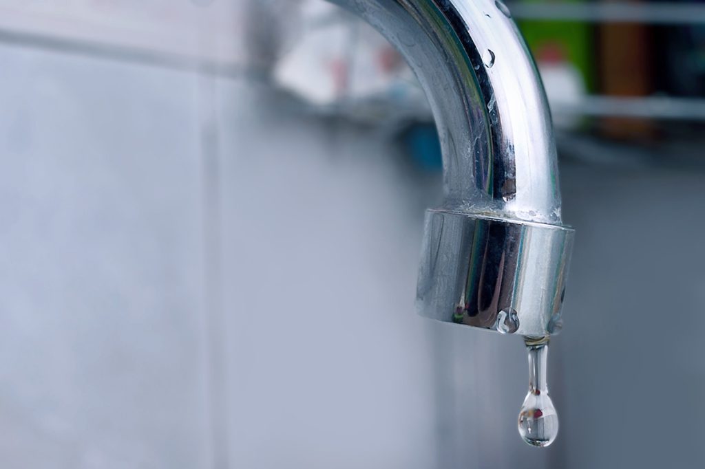 Dripping faucet in an Orlando home